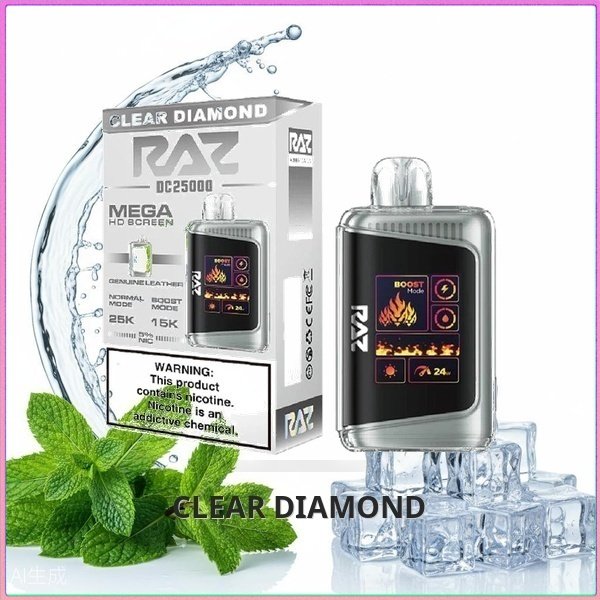 DC25000_Clear_Diamond Raz DC25000 - Clear Diamond