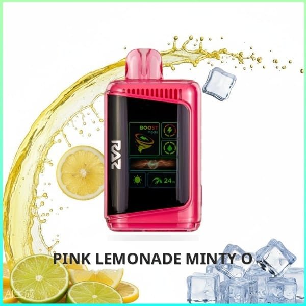 DC25000_Pink_Lemonade_Minty_O Raz DC25000 - Pink Lemonade Minty O's