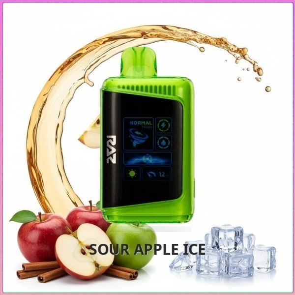 Raz DC25000 - Sour apple ice