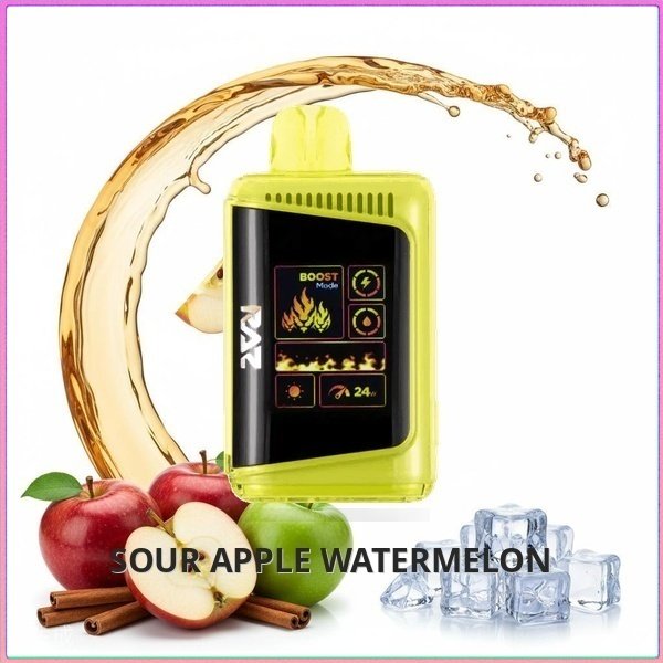 Raz DC25000 - Sour Apple Watermelon