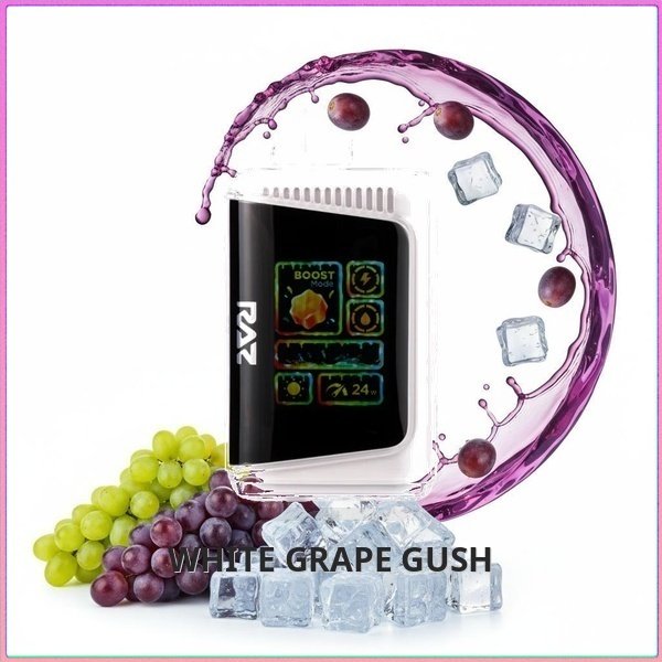 DC25000_White_Grape_Gush Raz DC25000 - White Grape Gush