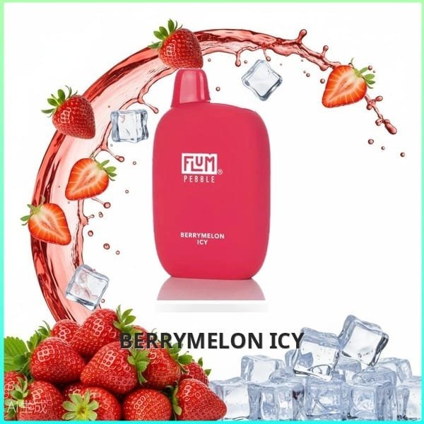 FLUM_Berrymelon_Icy Flum Pebble - Berrymelon Icy