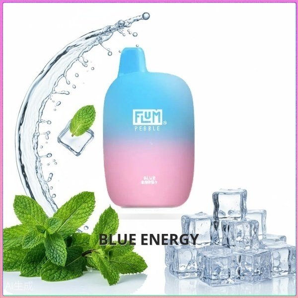 FLUM_Blue_Energy Flum Pebble - Blue Energy