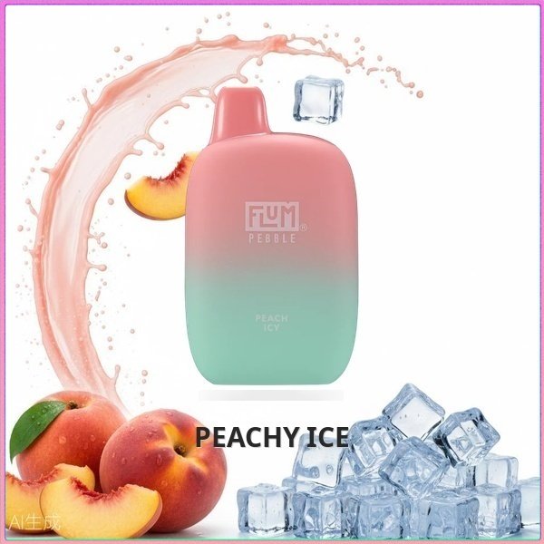 Flum Pebble - Peachy Ice