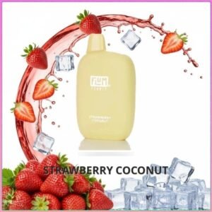 FLUM_Strawberry_Coconut Flum Pebble - Strawberry Coconut