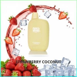 FLUM_Strawberry_Coconut Flum Pebble - Strawberry Coconut
