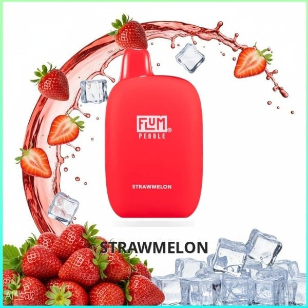 FLUM_Strawmelon Flum Pebble - Strawmelon