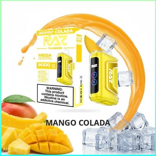 TN9000_Mango_Colada Raz TN9000 - Mango Colada