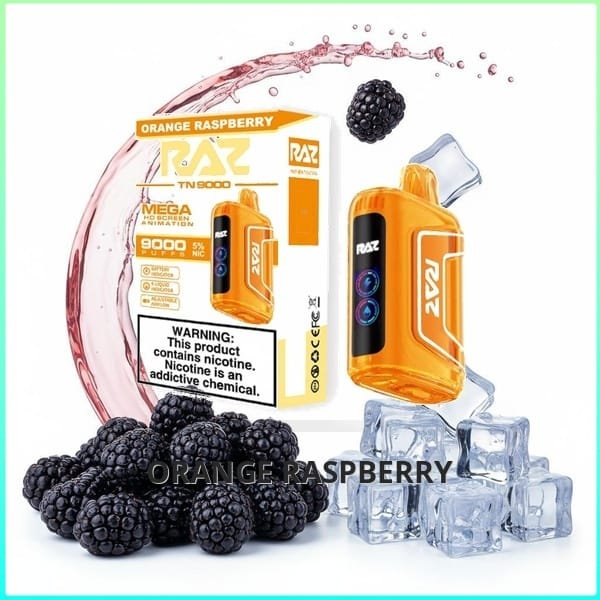 TN9000_Orange_Raspberry Raz TN9000 - Orange Raspberry