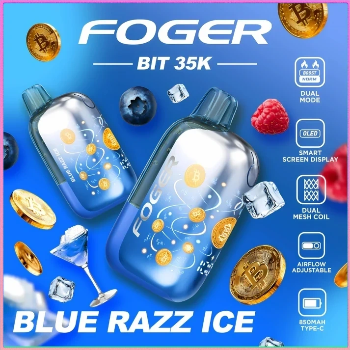 Blue Razz Ice – Foger Bit 35K Puffs