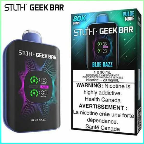 Blue Razz 80K Disposable by STLTH x Geek Bar