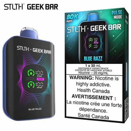Blue Razz 80K Disposable by STLTH x Geek Bar