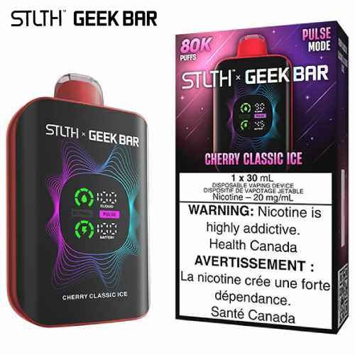 Cherry Classic Ice 80K Disposable by STLTH x Geek Bar