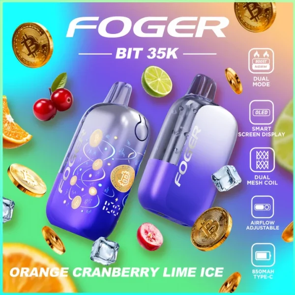 orange-cranberry-lime-ice-foger-bit-35k-cover Orange Cranberry Lime Ice – Foger Bit 35K Puffs