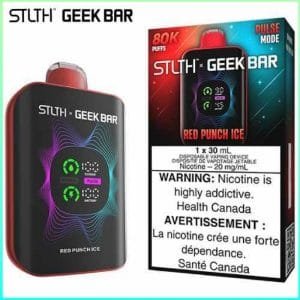 red-punch-ice-stllth-x-geek-bar-jcv Red Punch Ice 80K Disposable by STLTH x Geek Bar