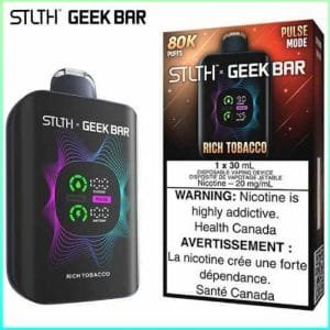 rich-tobacco-stllth-x-geek-bar-jcv Rich Tobacco 80K Disposable by STLTH x Geek Bar