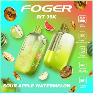 Sour Apple Watermelon – Foger Bit 35K Puffs