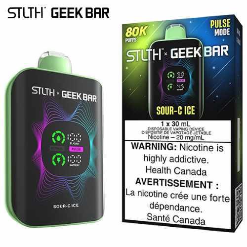 Sour C Ice 80K Disposable by STLTH x Geek Bar