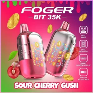 sour-cherry-gush-foger-bit-35k-cover Sour Cherry Gush – Foger Bit 35K Puffs