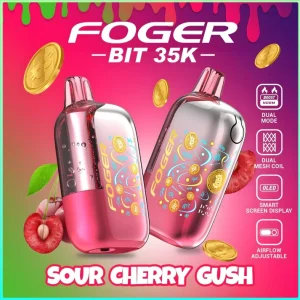 sour-cherry-gush-foger-bit-35k-cover Sour Cherry Gush – Foger Bit 35K Puffs