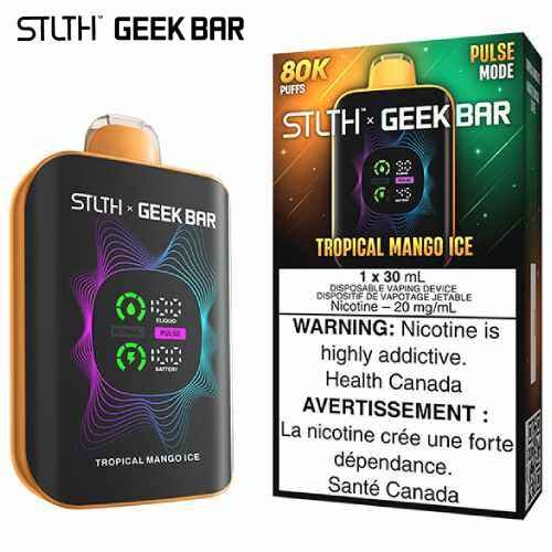 Tropical Mango Ice 80K Disposable by STLTH x Geek Bar