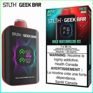 Wild Watermelon Ice 80K Disposable by STLTH x Geek Bar